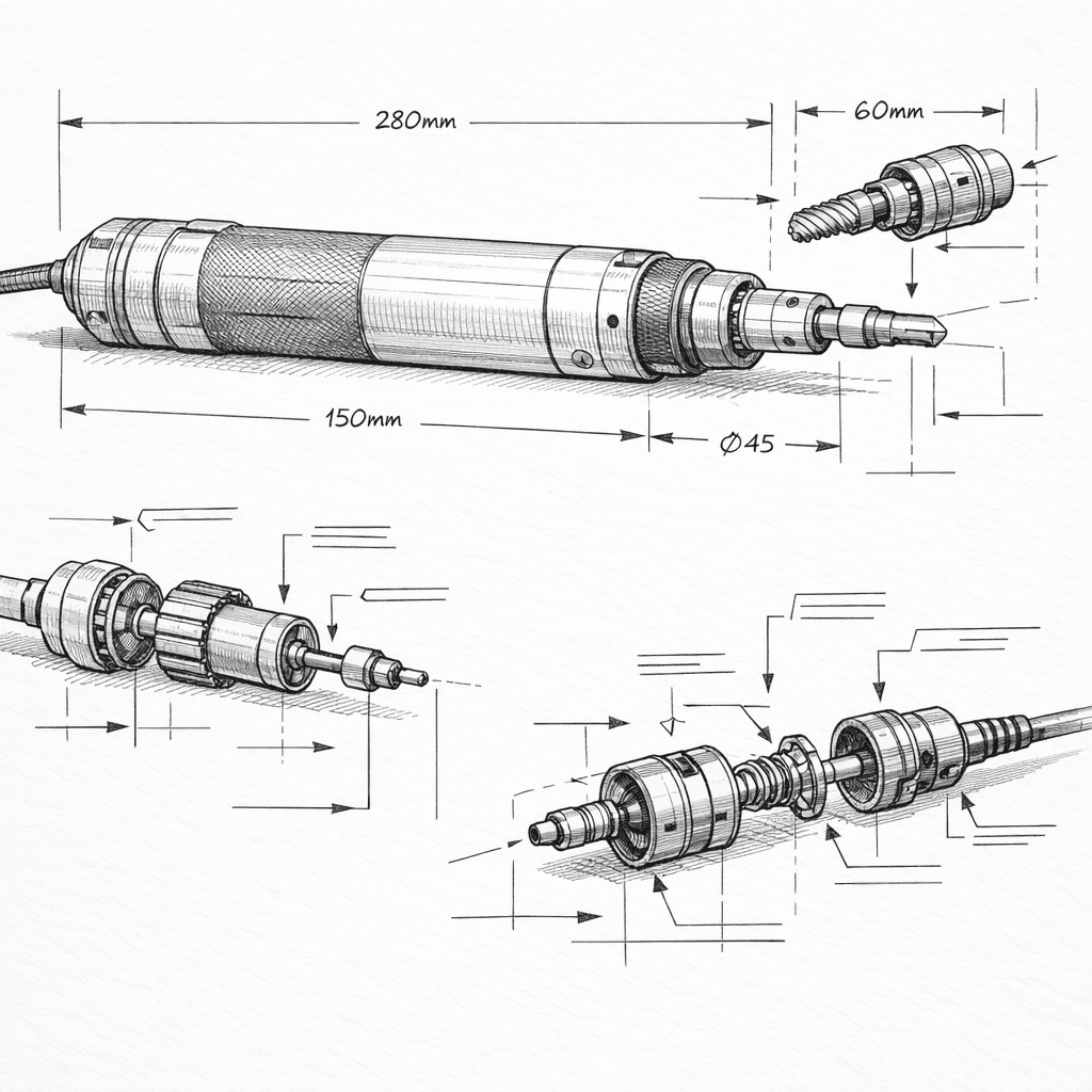Bone-removal device blueprint